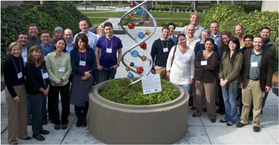 Picture of Biology and Chemistry Departments "Adopt" a Genome